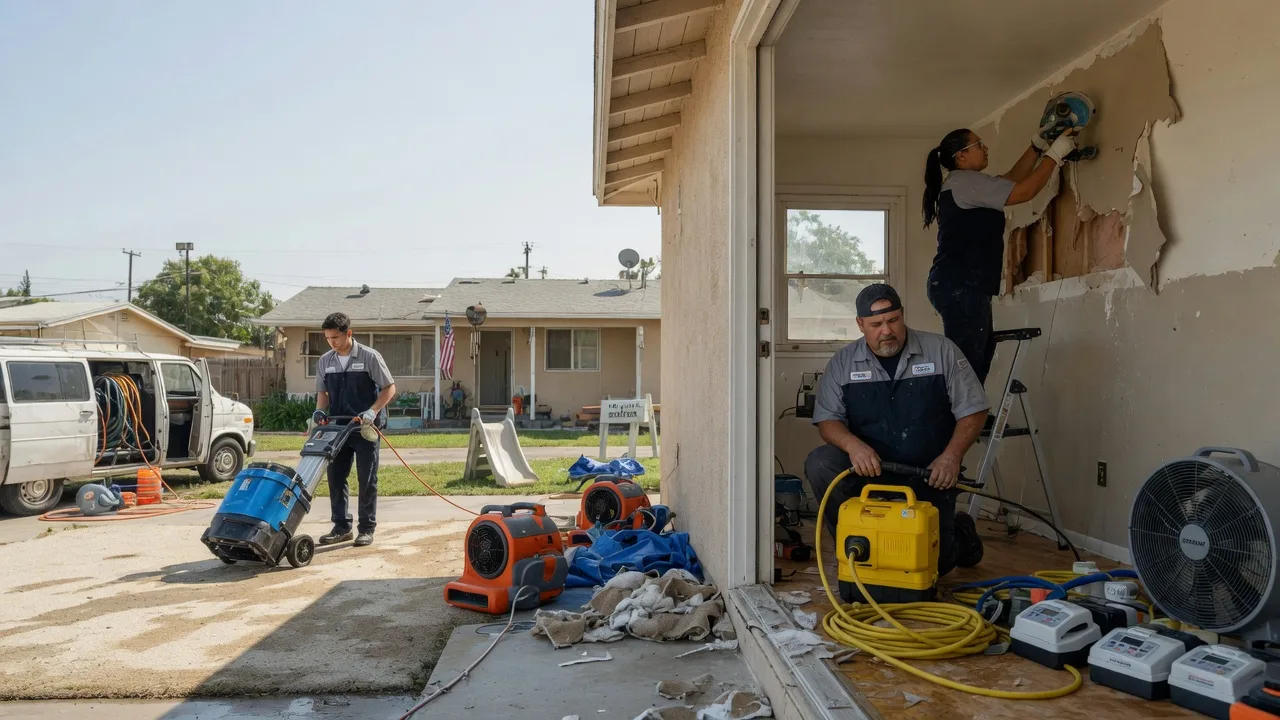 Water Damage Restoration in Leflore, OK near me